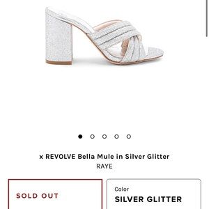 Raye shoes size 8 mule